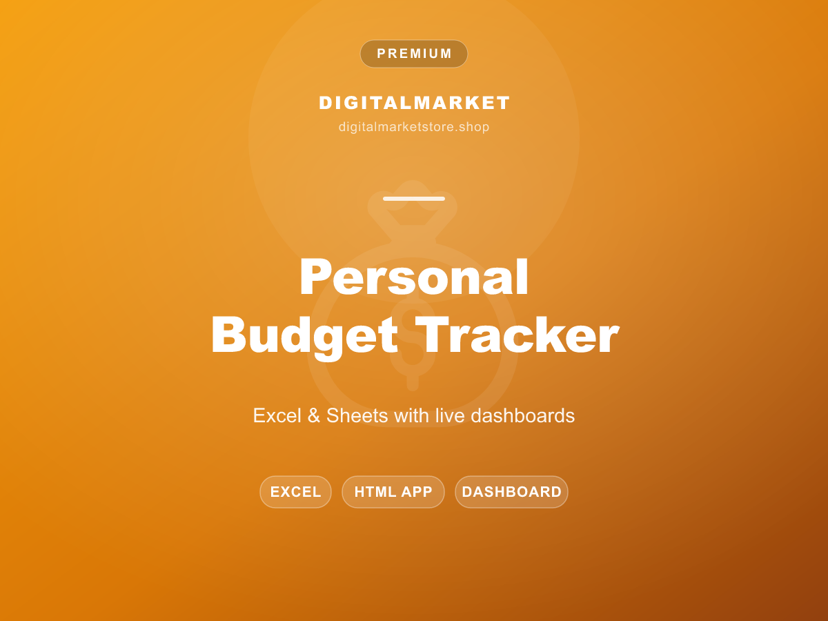 Personal Budget Tracker cover